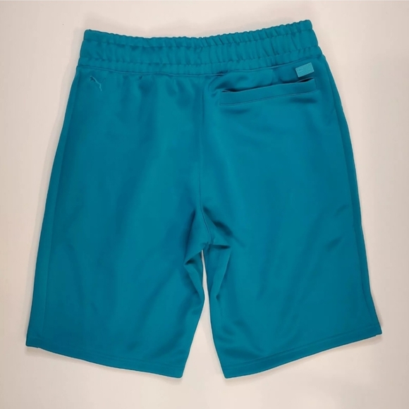 Puma x TMC Mens Size L Hustle Way Bermuda Shorts Nipsey Hussle Teal 531215-01 - Picture 8 of 12